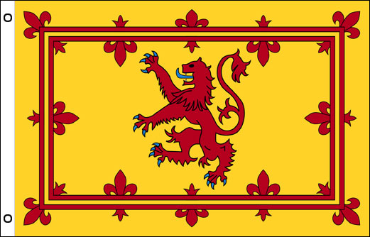Lion Rampant flag 900 x 1500 | Royal Banner of Scotland 3' x 5'