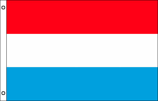 Image of Luxembourg flagpole flag Luxembourg funeral flag