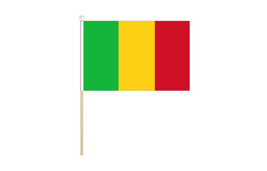 Mali mini stick flag | Mali mini desk flag
