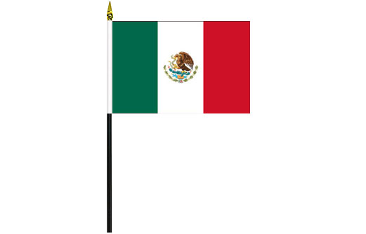 Image of Mexico desk flag Mexico school project flag