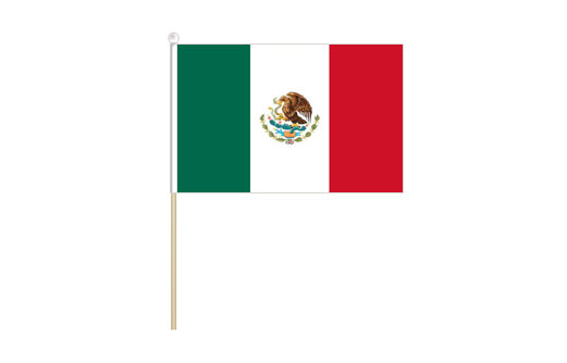 Mexico mini stick flag | Mexico mini desk flag