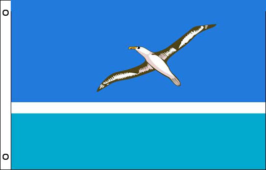 Image of Midway Islands flagpole flag Midway Islands funeral flag