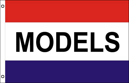 Models flag | Tri-band Modelling tri-band flag