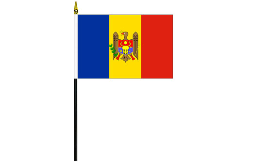 Moldova desk flag | Moldova school project flag