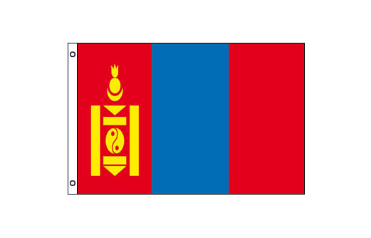 Mongolia flag 600 x 900 | Medium Mongolia flag