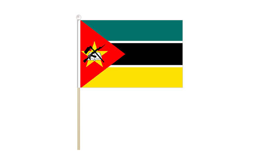 Mozambique mini stick flag | Mozambique mini desk flag
