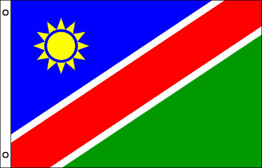 Namibia flag 900 x 1500 | Large Namibia flagpole flag