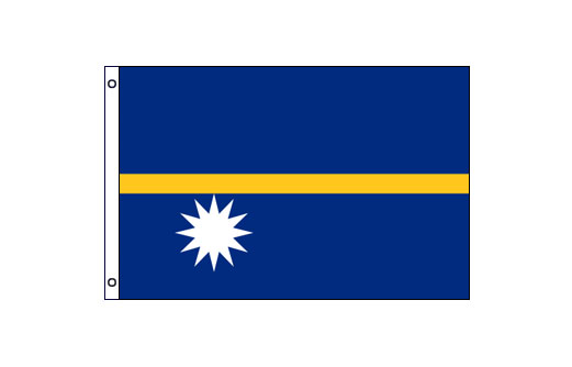 Nauru flag 600 x 900 | Medium Nauru flag