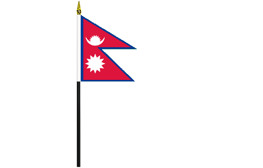 Image of Nepal desk flag Nepal school project flag