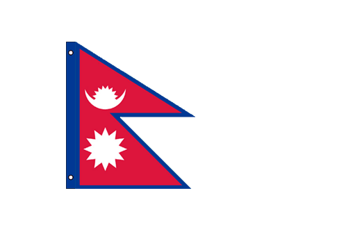 Nepal flag 600 x 900 | Medium Nepal flag