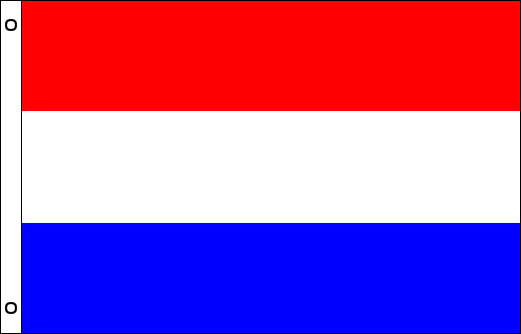 Image of Netherlands flagpole flag Netherlands funeral flag