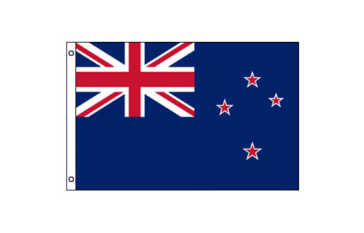 Image of New Zealand flag 600 x 900 Small New Zealand flag 2'x3'