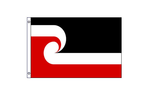 New Zealand Maori flag 600 x 900 | Medium Maori flag