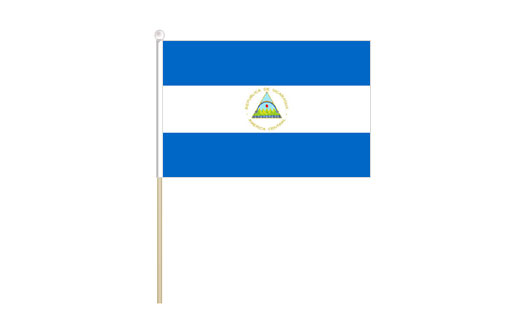 Nicaragua mini stick flag | Nicaragua mini desk flag