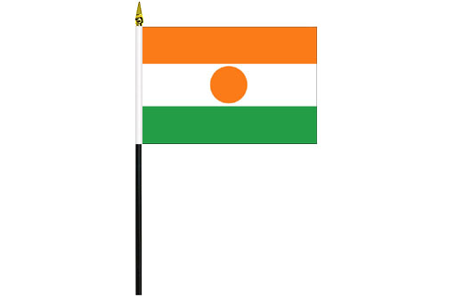 Niger flag 100 x 150 | Niger desk flag