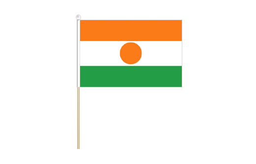 Image of Niger mini stick flag Niger mini desk flag