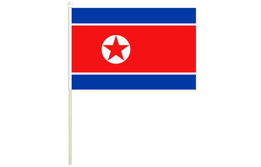 Image of North Korea flag 300 x 450 Small North Korea flag