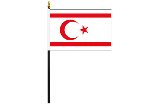 Image of Flag of Northern Cyprus flag 100 x 150 Northern Cyprus tiny fl
