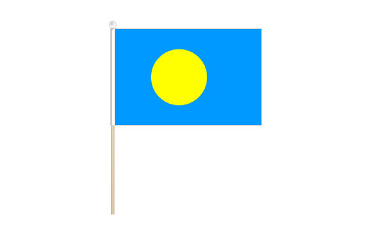 Image of Palau mini stick flag Palau mini desk flag