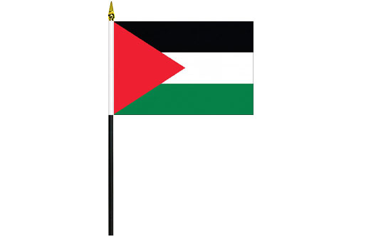 Image of Palestine desk flag Palestine school project flag