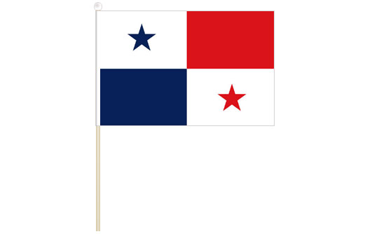 Panama hand waving flag | Panama stick flag