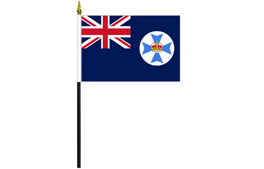 Queensland flag 100 x 150 | Queensland desk flag 4'' x 6''