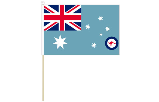 RAAF hand waving flag | Royal Australian Air Force stick flag