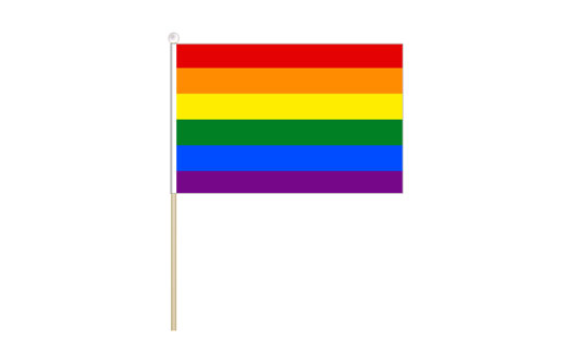 Rainbow flag 150 x 230 | LGBT flag 6'' x 9''