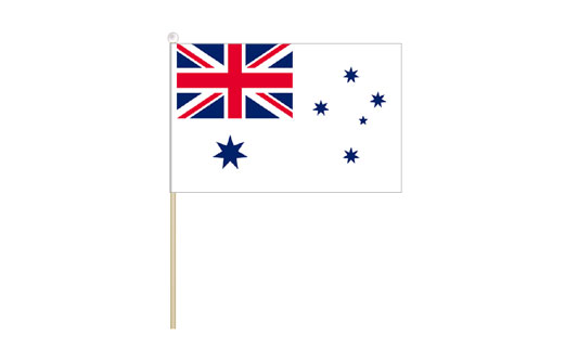 Royal Australian Navy mini stick flag | RAN mini white ensign
