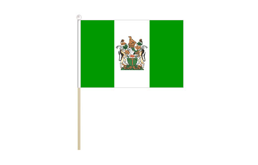 Image of Rhodesia mini stick flag Rhodesia mini desk flag