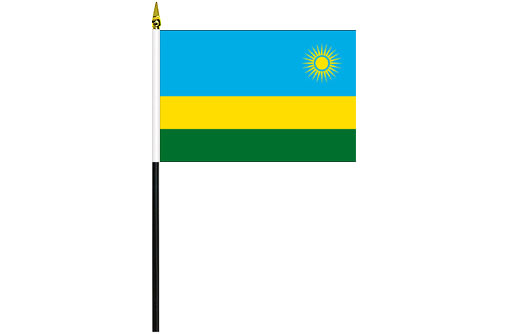 Rwanda flag 100 x 150 | Rwandan desk flag