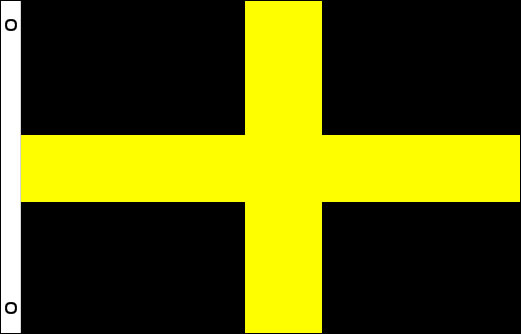 Image of Flag of Saint David flag 900 x 1500 Saint David funeral flag 3' x 5'