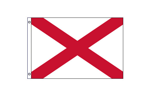 Saint Patrick flag 600 x 900 | Flag of Saint Patrick 2' x 3'