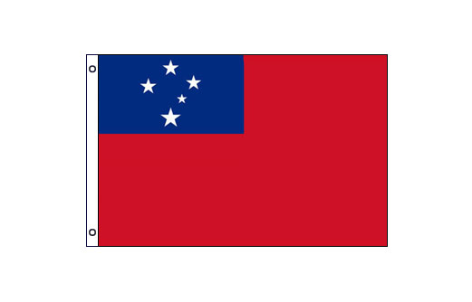 Samoa flag 600 x 900 | Medium Samoa flag