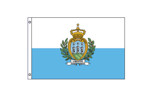 San Marino flag 600 x 900 | Medium San Marino flag
