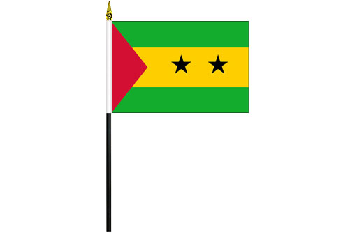 Image of Sao Tome desk flag Principe desk flag