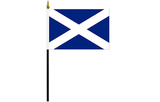 Scotland flag 100 x 150 | St. Andrews desk flag 4'' x 6''