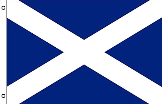Scotland flag 900 x 1500 | Scottish funeral flag 3' x 5'