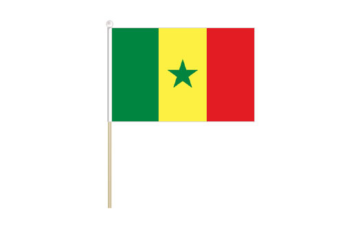 Image of Flag of Senegal flag 150 x 230 Senegal table flag