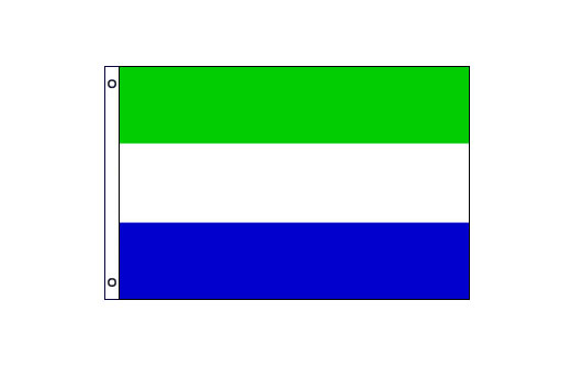 Sierra Leone flag 600 x 900 | Medium Sierra Leone flag