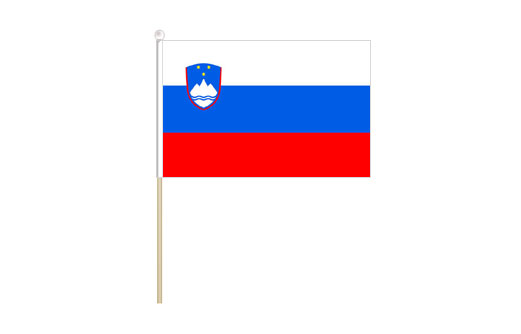 Image of Slovenia mini stick flag Slovenia mini desk flag