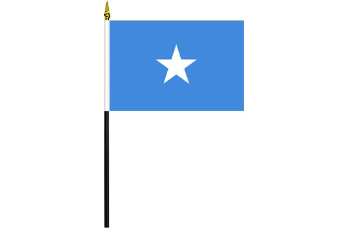 Image of Somalia desk flag Somalia school project flag