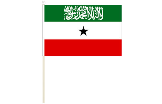 Somaliland hand waving flag | Somaliland stick flag