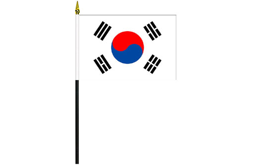 Image of South Korea desk flag South Korea school project flag