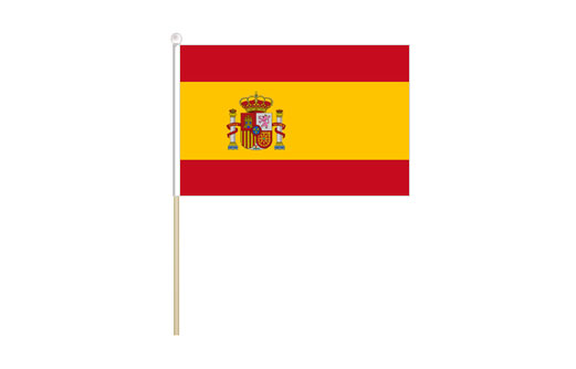 Spain mini stick flag | Spain mini desk flag