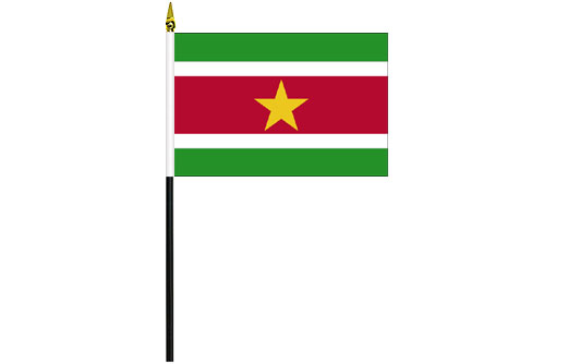 Suriname desk flag | Suriname school project flag