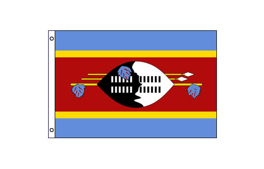 Image of Flag of Swaziland 600 x 900 Medium Swaziland Flag