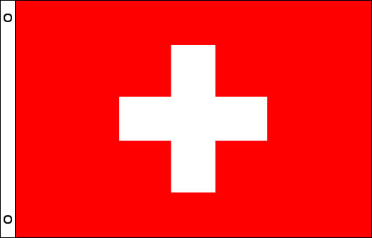 Swiss flagpole flag | Switzerland flag | Swiss funeral flag