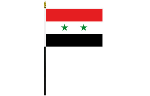 Image of Syria desk flag Syria school project flag