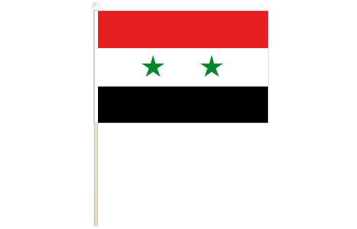 Syria hand waving flag | Syria stick flag